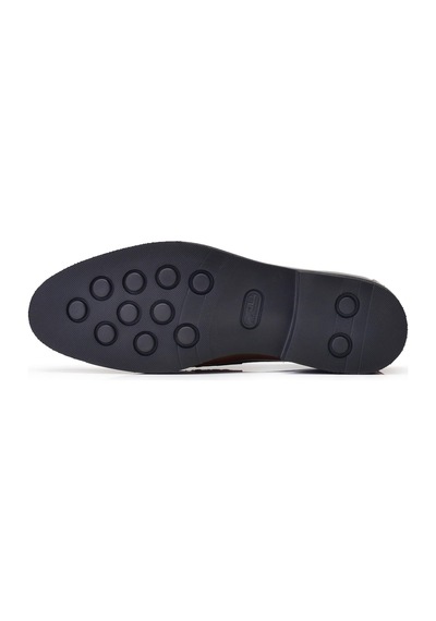 Açma Siyah Bağcıksız Erkek Ayakkabı -54881- Siyah