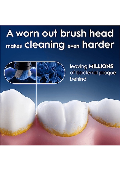 Oral B Io Clean 2'li Diş Fırçası Yedek Başlık Beyaz