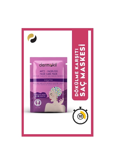 Dermokil Keratin Buhar Saç Bakım Maskesi 35 ML
