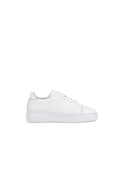 Ziya, Erkek Hakiki Deri Sneaker 151423z511 Beyaz 151423z511 500 Beyaz