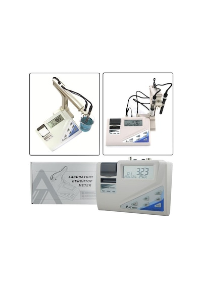 Az 86555 Yazıcılı Masaüstü Ph İletkenlik Tds Tuzluluk Sıcaklık Ölçer