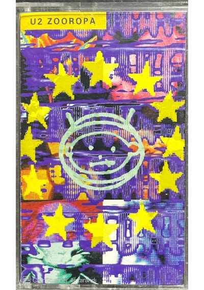 Plak Değildir Kaset Tir U2 Zooropa Kaset