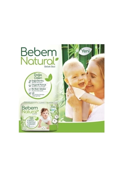 Bebem Natural Bebem Naturel 6 Numara 60 Adet