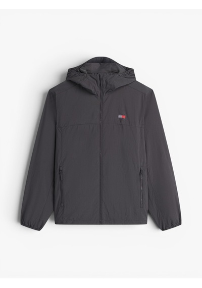 Tommy Hilfiger Tjm Chıcago Packable Jacket Ext Erkek Gri Mont - Dm0dm23223