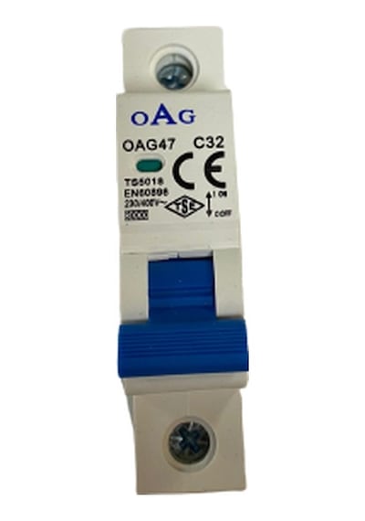Oag Otomatik Sigorta 1x32A 3Ka