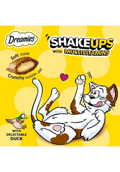Ayrex Dreamies Kedi Ördekli Ödül Maması 60 Gr