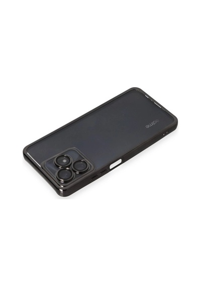Realme C53 Kılıf Razer Lensli Silikon - Siyah -
