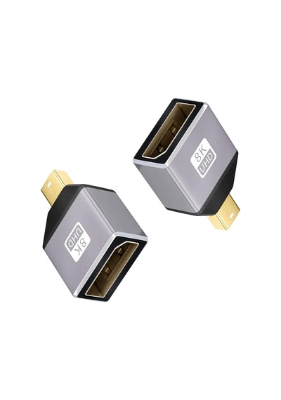 8k Mini Displayport Erkek To Display Port Dişi Çevirici Çift Yönlü Kullanılır