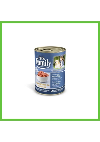 Pets Family Köpek Konserve Kuzu 400gr 1 Adet Dmc