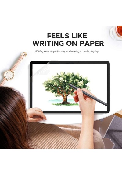 Samsung Galaxy Uyumlu Tab S6 Lite Sm-p610 P617 Ekran Koruyucu Paper Like Pencil Destekli Film Kağıt Hissi