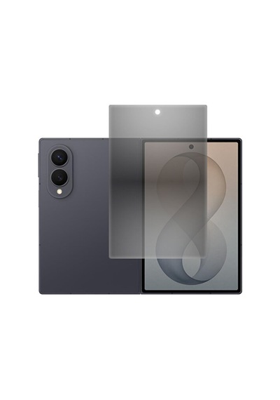 Samsung Galaxy Fold 8 Uyumlu Ön Ekran Mat Privacy Hayalet Nano Ekran Koruyucu Esnek Kırılmaz