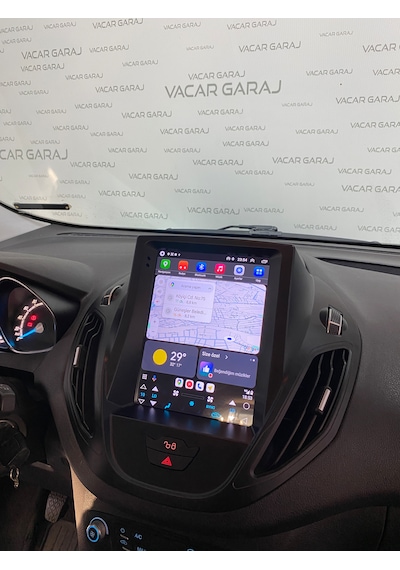 Ford Courıer Tesla Uyumlu Androıd Multimedya Gerçek 2/32 Kablosuz Carplay Geri Görüş Kameralı 10"