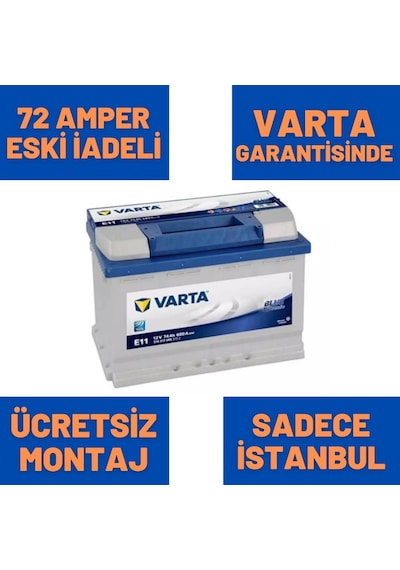 Batteria Auto Varta Blue Dynamic E11 - 74 Ah, 680 A, Per Veicoli Con Stop & Start - Foto 11