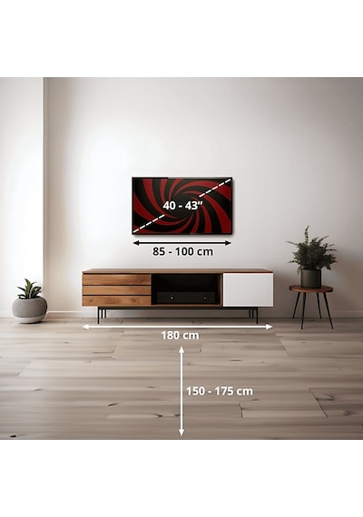 PHILIPS 43PUS8050/62 43" 108 Ekran Uydu Alıcılı Smart 4K UHD Dolby Atmos Titan OS Ambilight LED TV