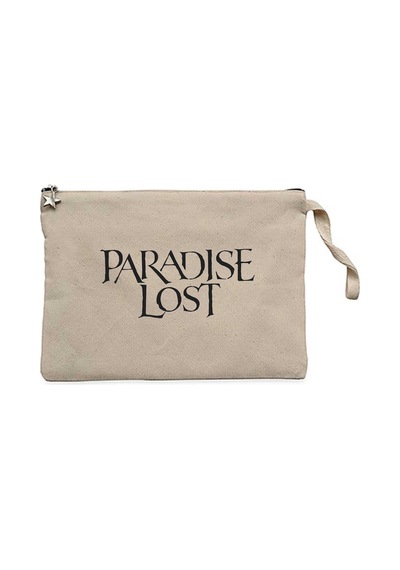 Paradise Lost Krem Clutch Astarlı Cüzdan / El Çantası