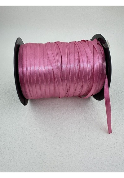 Paşateks 6 Mm Saten Kurdela-10 Metre-şeker Pembe