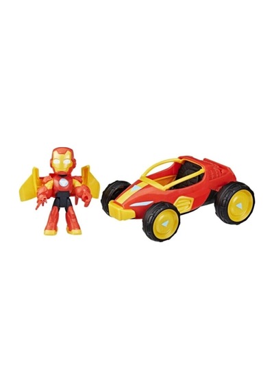 G1471 Iron Man And His Awoesome Friends Araç Ve Figür Oyun Seti +3 Yaş - 1 Adet - Grsy-901505