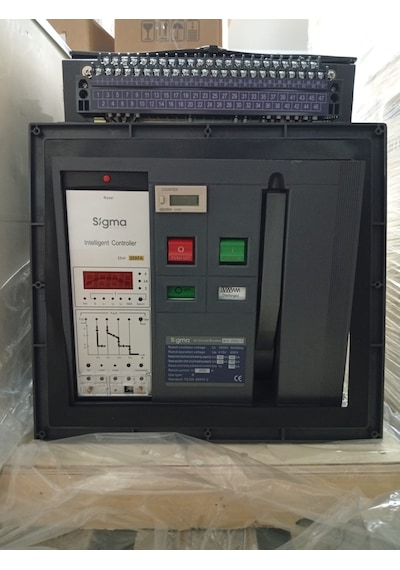 Sigma Termik Manyetik Şalter 3 Kutuplu - Sfa2000h3 2000a Açık Tip Güç Şalteri