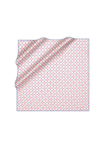 Cacharel Açık Mavi 90x90 İpek Twill Eşarp Açık Mavi Açık Mavi
