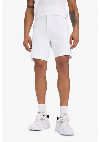 Defacto Defactofit Standart Fit Sporcu Kısa Paça Şort B1170ax25spwt34 Beyaz