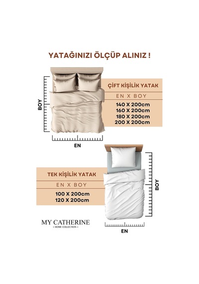 Lastikli & Hipoalerjenik Çarşaf %100 Pamuk Penye Kumaş Çift Kişilik 160x200 Cm - Ekru, Luxcarsaf Çok Renkli