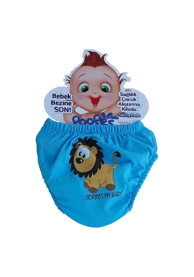 3'lü Erkek Kız Bebek Alıştırma Külodu
