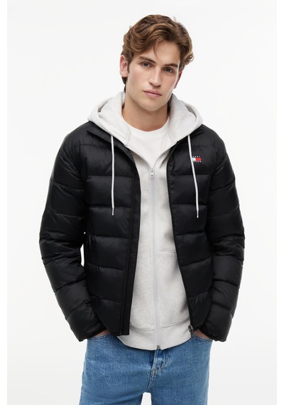 Tommy Hilfiger Tjm Lıght Down Packbl Jacket Ext Erkek Siyah Mont - Dm0dm23231