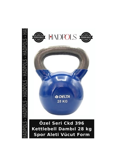 Özel Seri Ckd 396 Kettlebell Dambıl 28 Kg Spor Aleti Vücut Form