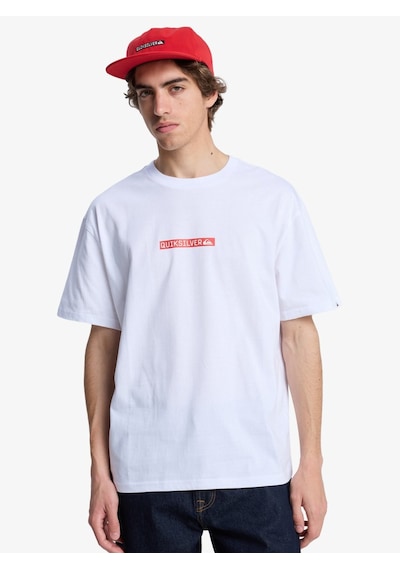 Quiksilver Quıksılver Dna Clıcker Erkek Bright White - Solid T-shırt Eqyzt08207-wbb0 Beyaz