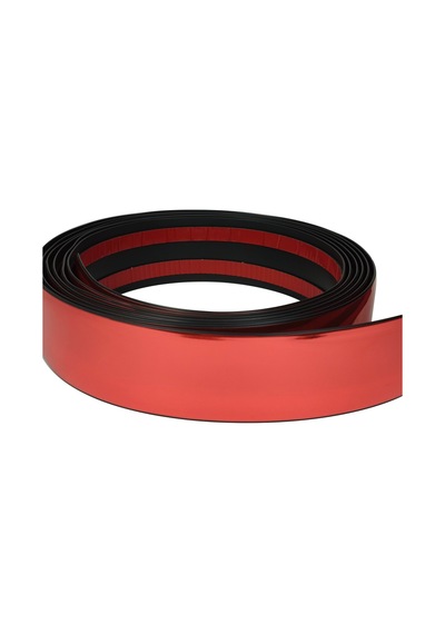 Parlak Kırmızı Yapışkanlı Nikelaj 40mm - 3 Metre