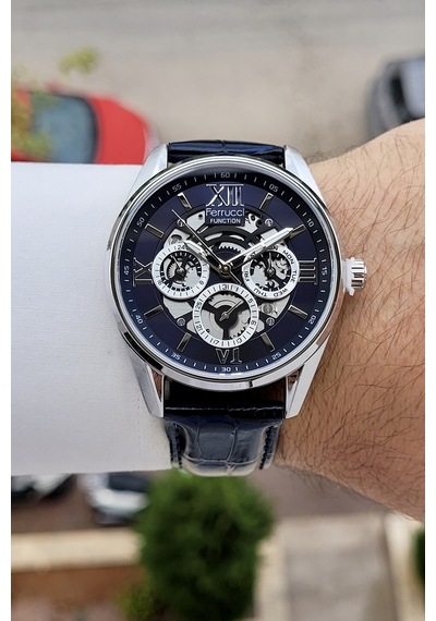 Ferrucci Fcıste568 Erkek Kol Saati Gümüş