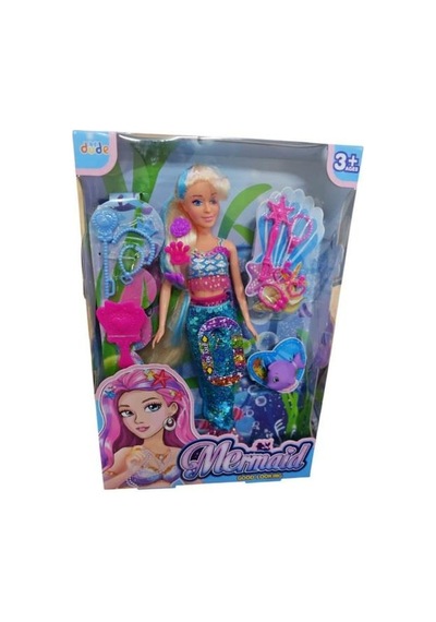 Sh40687 Kut.mermaid Deniz Kızı Bebek 29cm -zrv