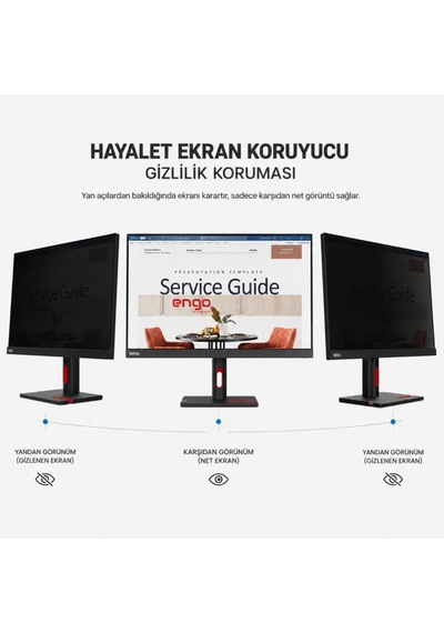 Lenovo Thinkvision S24i-30 Hayalet Ekran Koruyucu 23.8 İnç
