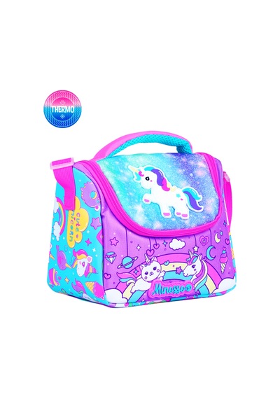 Unicorn Desenli Kız Çocuk 3'lü Okul Çanta Seti