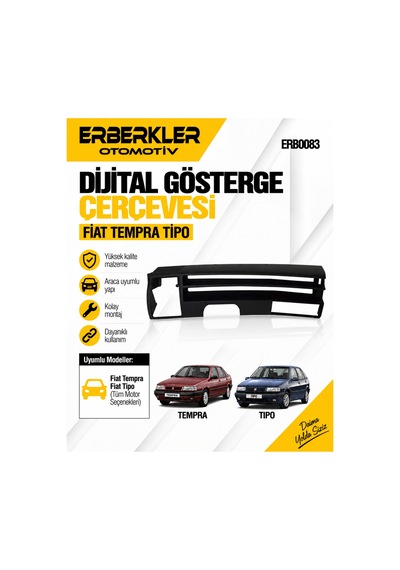 Dijital Gösterge Çerçevesi Fiat Tempra Tipo - Erb1840