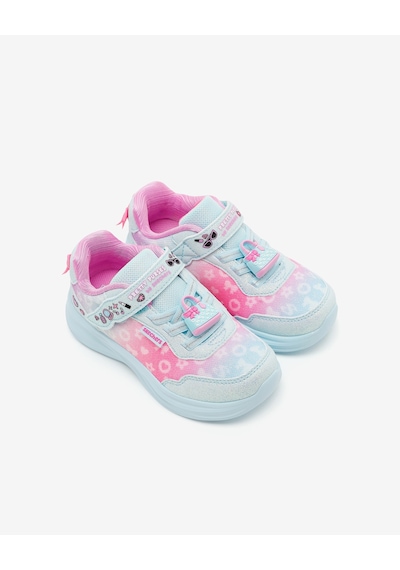 Skechers Power Jams 2.0 Küçük Kız Çocuk Mavi/multi Spor Ayakkabı 302199n Aqmt