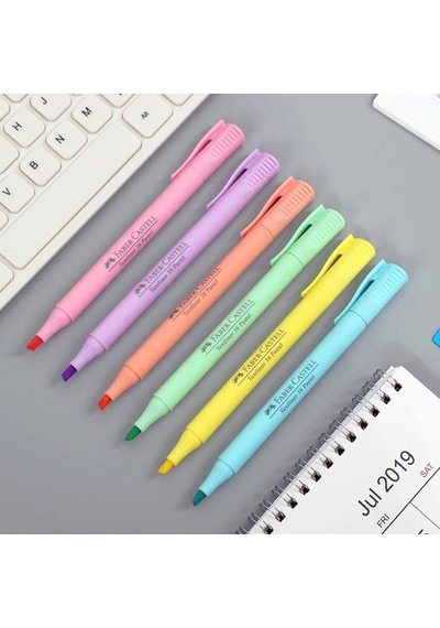 Faber Castell Fosforlu Kalem 38 Pastel Sarı