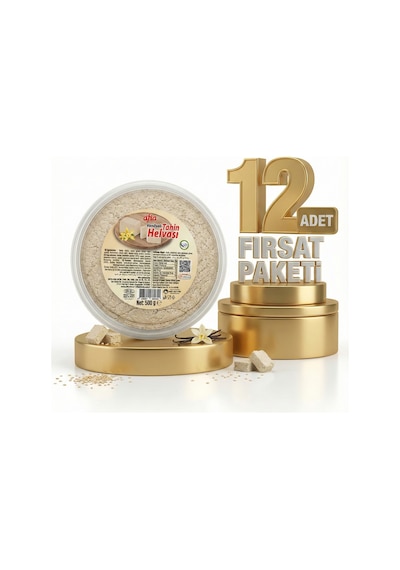 Afia Vanilyalı Tahin Helvası 12x500 Gr