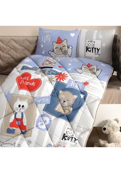 Clasy Ranforce Bebek Uyku Seti Kitty V1 Mavi