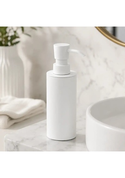 System Tezgah Üstü Sıvı Sabunluk 250 Ml Beyaz Renk Ba2004 006 Al7 Çok Renkli