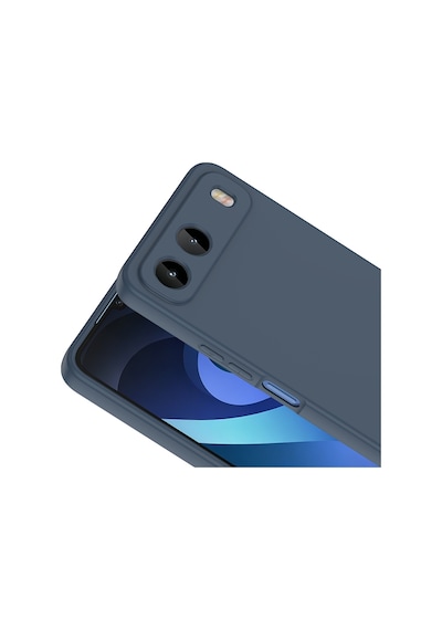 Maks Technology İnfinix Hot 60i 5g Kılıf Mkst Mara Lansman Kapak - Lacivert