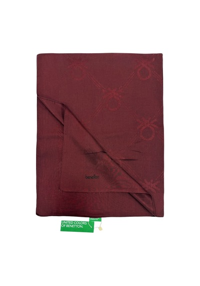 Benetton Lyocell Şal - Milano - Bordo