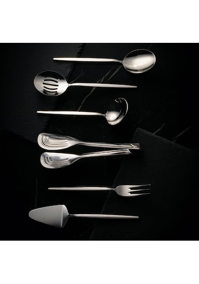 Fecra Luxe Silver 6 Parça Servis Seti Sade