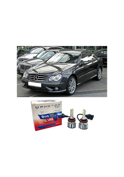 Mercedes Clk C209 Led Xenon Uzun Far Ampulü H7 Duo Yeni Seri Beyaz