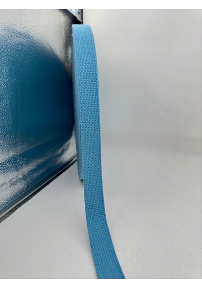 Paşateks 3 Cm Pamuk Kolon Şerit-5 Metre-mavi