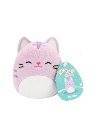 Micromallows Squishmallows Mini Yumuşak Peluş Oyuncak 4 Lü Figür Seti - 6 Cm - Model - 3 Çok Renkli