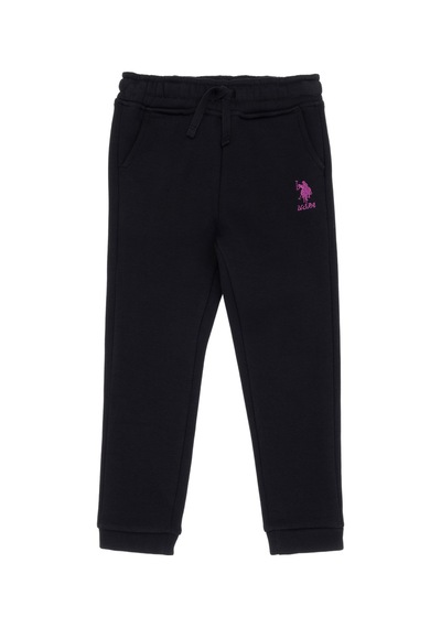 U.S. Polo Assn. Kız Çocuk Siyah Şardonlu Jogger Eşofman Altı 50316914-VR046 U.S. Polo Assn. Kız Çocuk Siyah Şardonlu Jogger Eşofman Altı 50316914-VR046