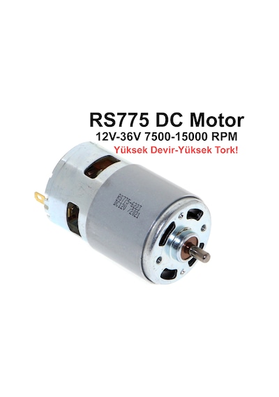 Rs 775 Dc Motor 12V-36V 7500-15000 Rpm N11.3613