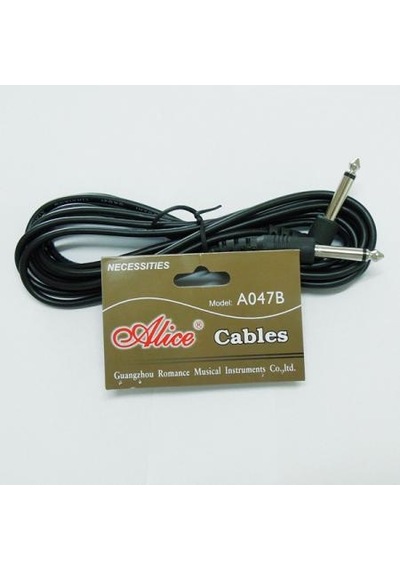 Alice A-047b Gitar Pedal Ara Kablosu Düşük Gürültü Seviyesi L T