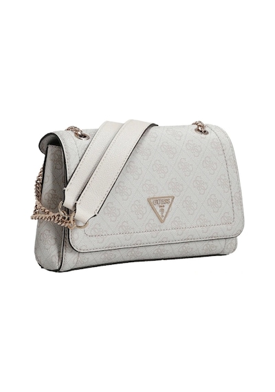 Guess Kadın Noelle Dönüştürülebilir Flap Crossbody Çanta GRİ Çok Renkli